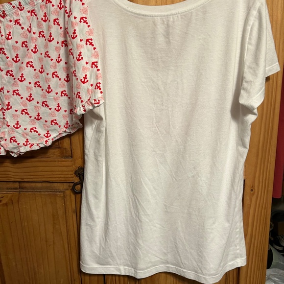 Jasmine & Ginger Anchor and Hearts 2 piece Pajamas Set - Picture 7 of 7
